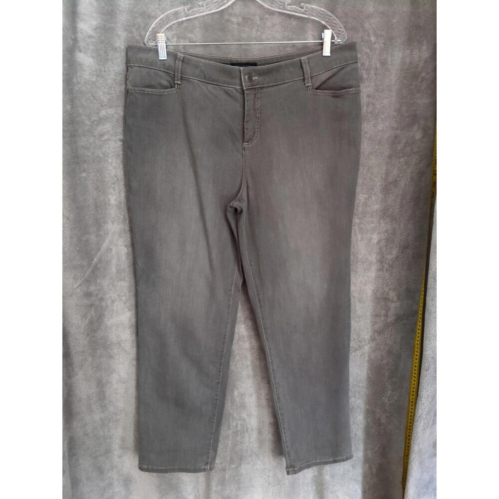 Talbots Jeans Womens‎ 16 Grey Signature Fit